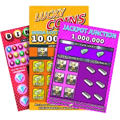 Скачать Scratch Off Lottery Casino (Скретч Офф Лотерейное Казино) [МОД: Много монет, Открытые уровни и Мега MOD] | Взлом Scratch Off Lottery Casino на Андроид