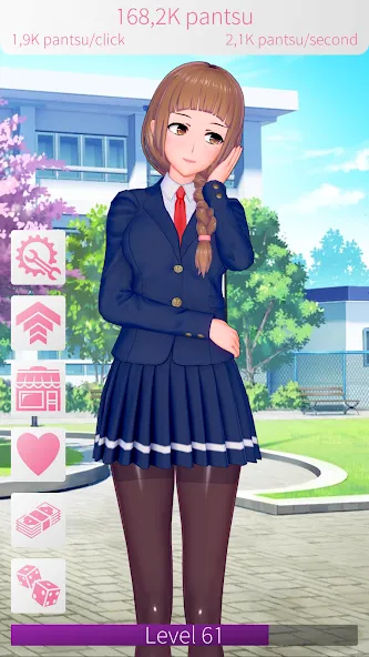 WAIFU CLICKER Sexy Anime Girls (УАЙФУ КЛИКЕР) [МОД: Бесконечные деньги, Монеты и Мега MOD] Screenshot 1