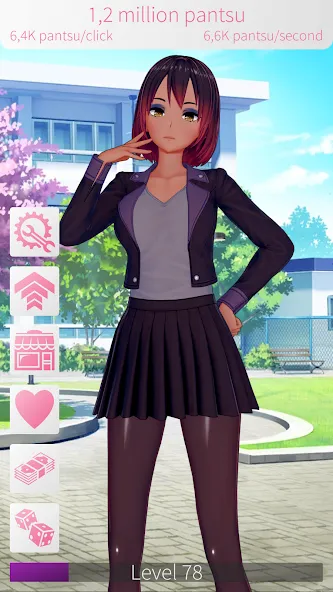 WAIFU CLICKER Sexy Anime Girls (УАЙФУ КЛИКЕР) [МОД: Бесконечные деньги, Монеты и Мега MOD] Screenshot 5