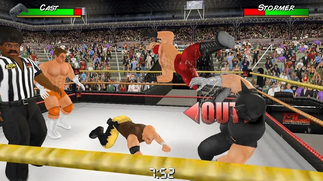 Wrestling Empire (Рестлинг Импайр) [МОД: Много денег, Монет и Все открыто] Screenshot 1
