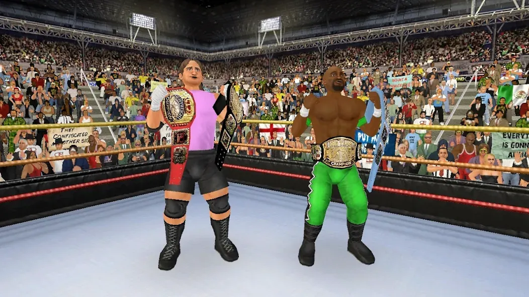 Wrestling Empire (Рестлинг Импайр) [МОД: Много денег, Монет и Все открыто] Screenshot 4