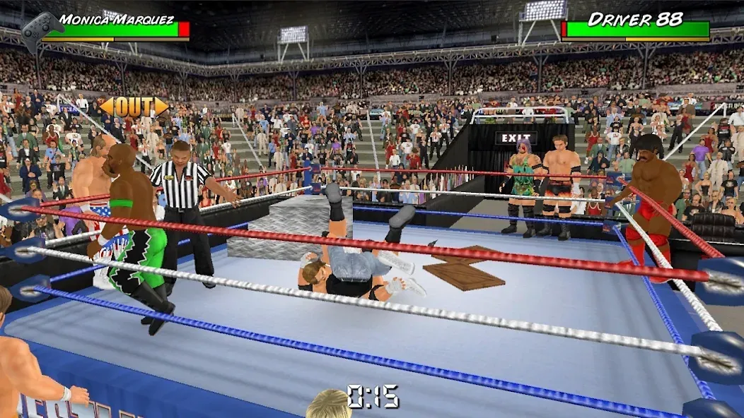 Wrestling Empire (Рестлинг Импайр) [МОД: Много денег, Монет и Все открыто] Screenshot 5
