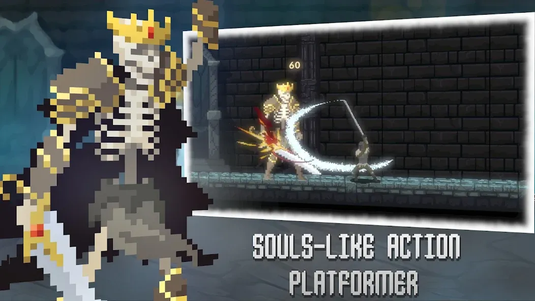 Deathblaze Action Platformer (Смертельное пламя Экшен Платформер) [МОД: Все открыто, Дополнительные деньги и Меню MOD] Screenshot 1