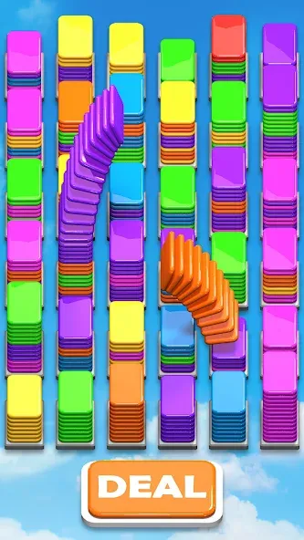 Card Shuffle Sort (Кард Шафл Сорт) [МОД: Бесконечные деньги, Монеты и Мега MOD] Screenshot 2