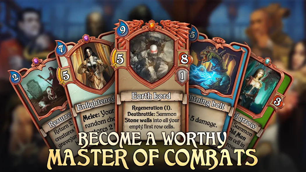 Echo of Combats: CCG (Эхо битв) [МОД: Деньги, Монеты и Меню MOD] Screenshot 1