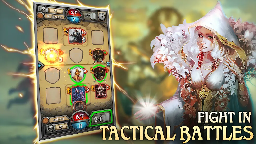 Echo of Combats: CCG (Эхо битв) [МОД: Деньги, Монеты и Меню MOD] Screenshot 5