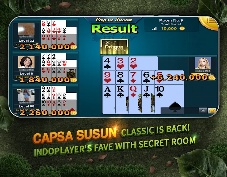 Indoplay-Capsa Domino QQ Poker (Индоплэй) [МОД: Много денег, Монет и Все открыто] Screenshot 2