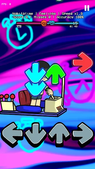 Music Battle Anime Corruption (Аниме Коллекция Все Модификации) [МОД: Деньги, Монеты и Меню MOD] Screenshot 1