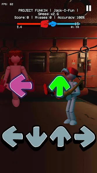 Purple Cat Playtime Rap Battle (Плейтайм) [МОД: Много монет, Открытые уровни и Мега MOD] Screenshot 1