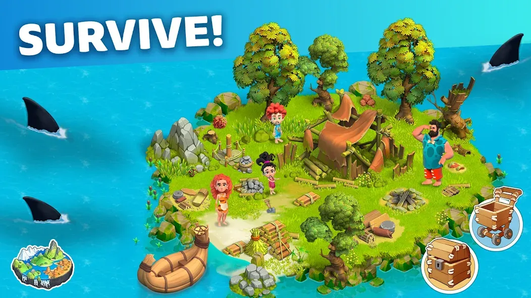 Family Island™ — Farming game (Фэмили Айленд) [МОД: Деньги, Монеты и Меню MOD] Screenshot 2
