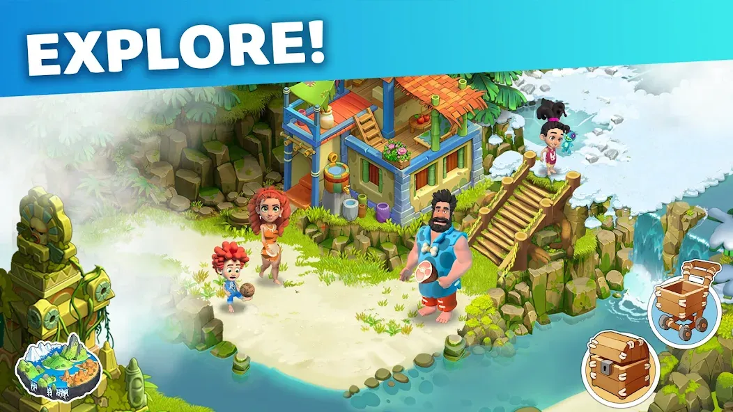 Family Island™ — Farming game (Фэмили Айленд) [МОД: Деньги, Монеты и Меню MOD] Screenshot 3