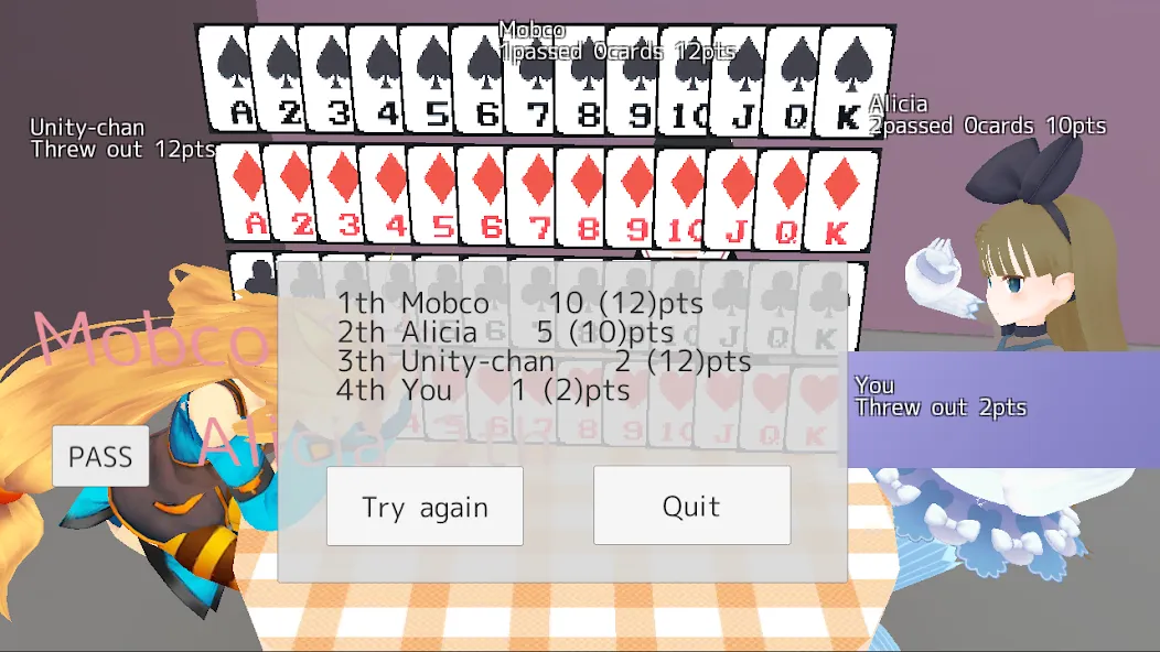 Sevens card game (Севенс карточная игра) [МОД: Меню, Бесконечные монеты и Открытые уровни] Screenshot 4
