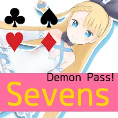 Скачать Sevens card game (Севенс карточная игра) [МОД: Меню, Бесконечные монеты и Открытые уровни] | Взлом Sevens card game на Андроид