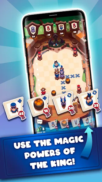 Chess Royale (Шахматный Рояль) [МОД: Много монет, Открытые уровни и Мега MOD] Screenshot 1