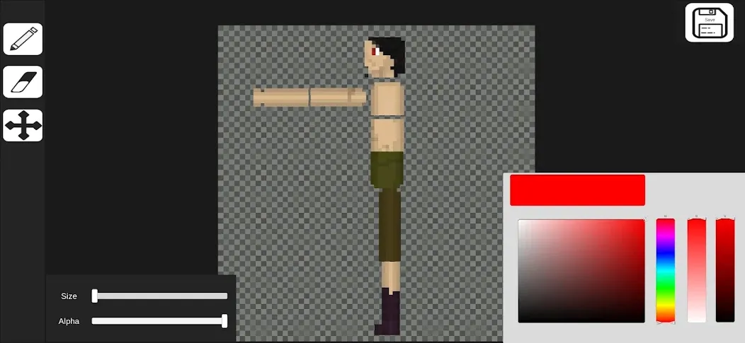 Alien Ragdoll Creator (Эйлиен Рэгдолл Криэйтор) [МОД: Много денег, Монет и Все открыто] Screenshot 2