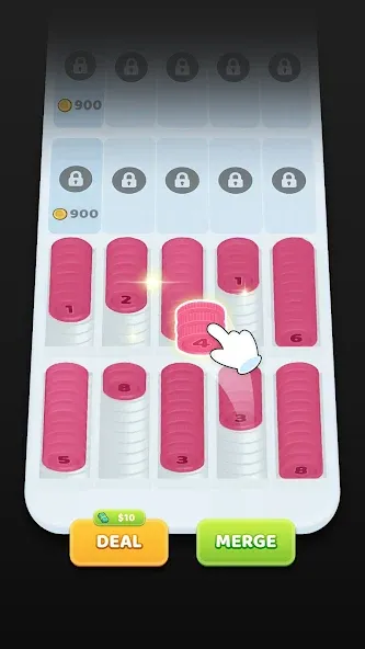 Coin Sort (Коин сорт) [МОД: Бесконечные деньги, Монеты и Мега MOD] Screenshot 1