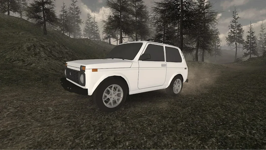 Forest Roads. Niva [МОД: Бесконечные деньги, Монеты и Мега MOD] Screenshot 1