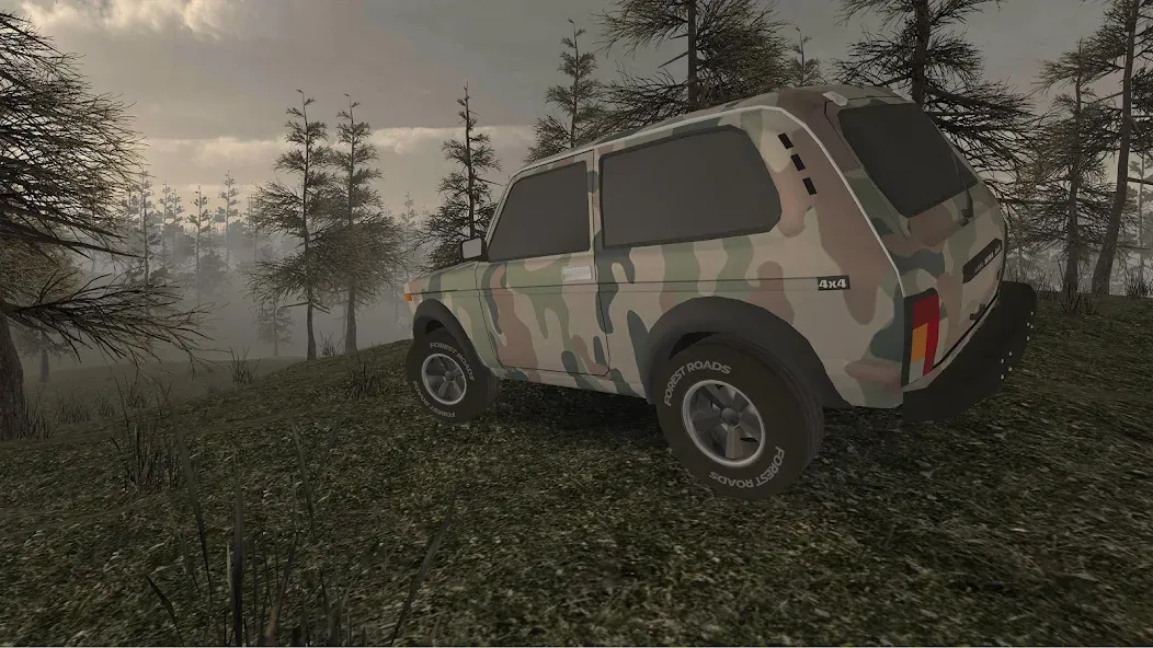 Forest Roads. Niva [МОД: Бесконечные деньги, Монеты и Мега MOD] Screenshot 5