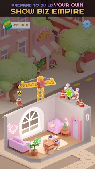 Idol Tower: K-pop & Models (Айдол Тауэр) [МОД: Много денег, Монет и Все открыто] Screenshot 3
