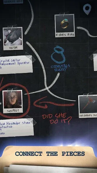 Murder Case: Clue to a Crime (Мрдер Кейс) [МОД: Все открыто, Дополнительные деньги и Меню MOD] Screenshot 2
