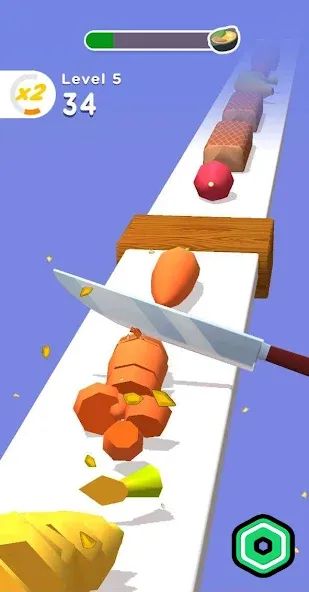 Super Slices Robux Roblominer (упер Слайсес Робукс Робломайнер) [МОД: Все открыто, Дополнительные деньги и Меню MOD] Screenshot 2