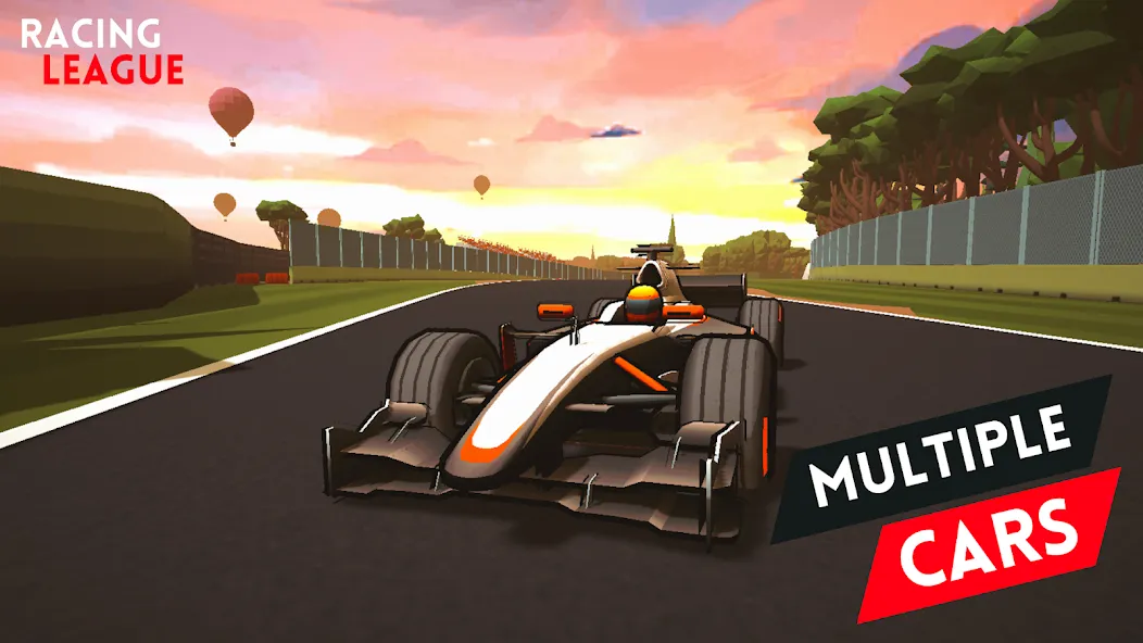 Racing League: 3D Race Offline (Рейсинг Лига) [МОД: Деньги, Монеты и Меню MOD] Screenshot 5