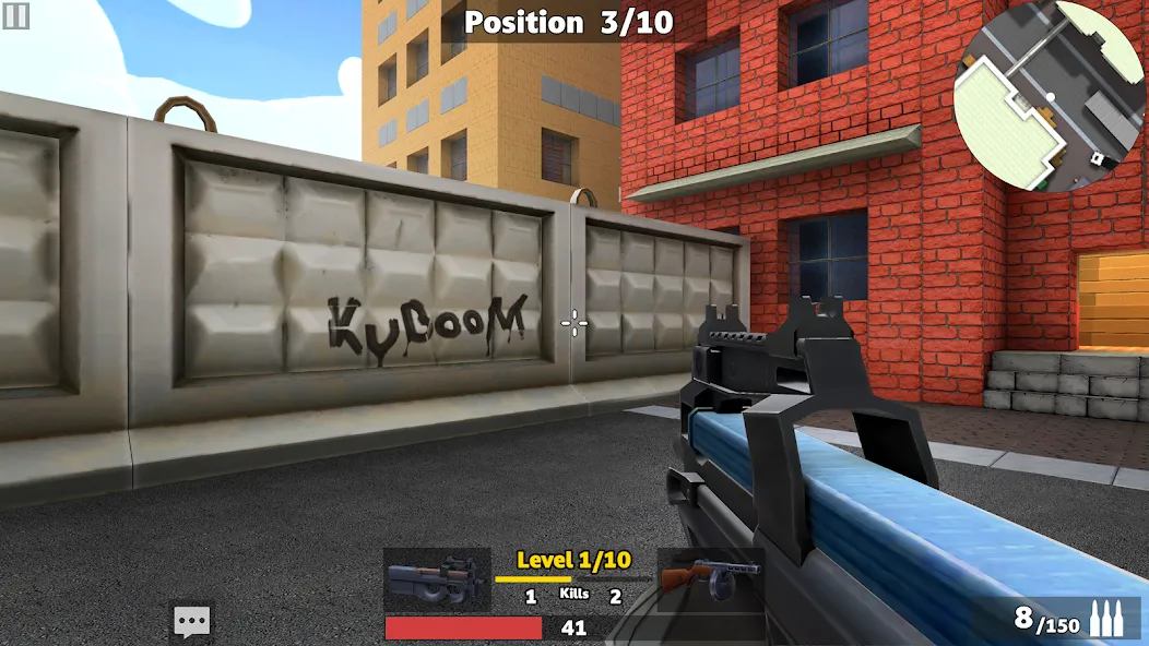 KUBOOM 3D: FPS Shooting Games [МОД: Деньги, Монеты и Меню MOD] Screenshot 1
