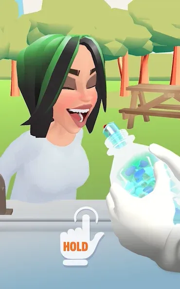 Frozen Honey ASMR (Замороженный мед ) [МОД: Меню, Бесконечные монеты и Открытые уровни] Screenshot 1