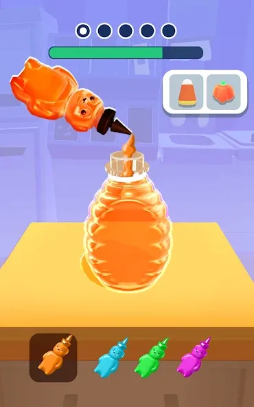 Frozen Honey ASMR (Замороженный мед ) [МОД: Меню, Бесконечные монеты и Открытые уровни] Screenshot 3