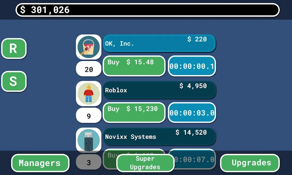 The Ok Clicker (Ди Ок Кликер) [МОД: Много денег, Монет и Все открыто] Screenshot 2