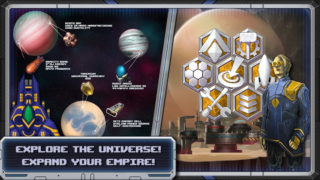 Cell: Idle Factory Incremental (Селл) [МОД: Деньги, Монеты и Меню MOD] Screenshot 3