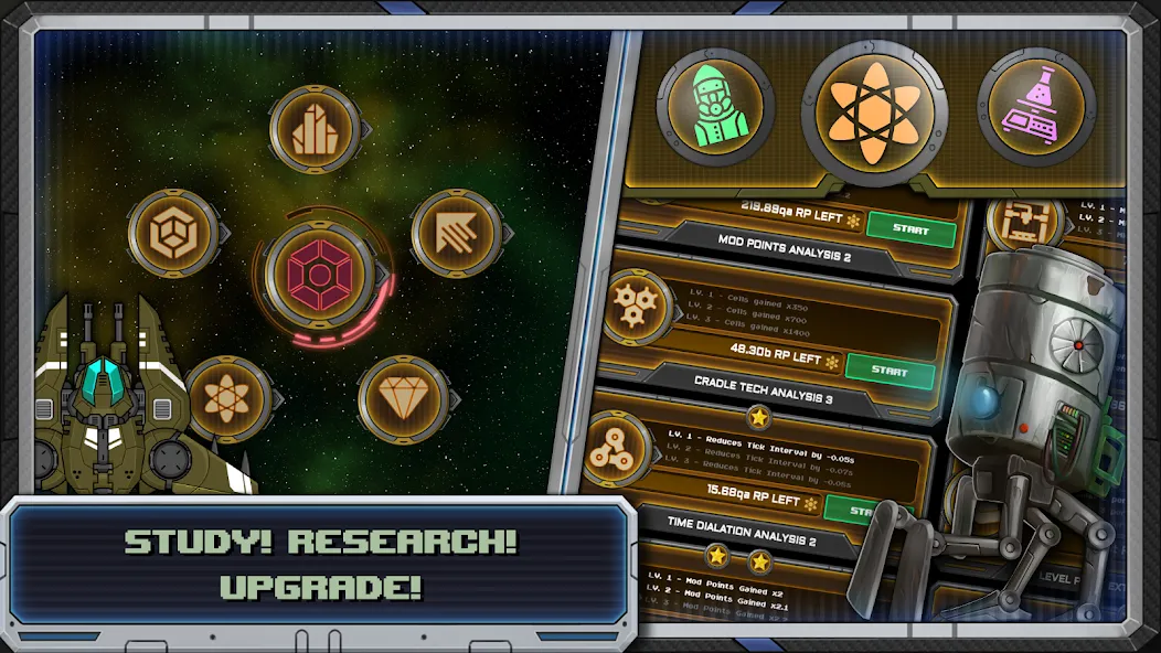 Cell: Idle Factory Incremental (Селл) [МОД: Деньги, Монеты и Меню MOD] Screenshot 4