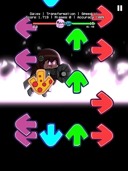 Music Battle Stickman Full mod (Музыка Бой  Мод) [МОД: Много денег, Монет и Все открыто] Screenshot 5