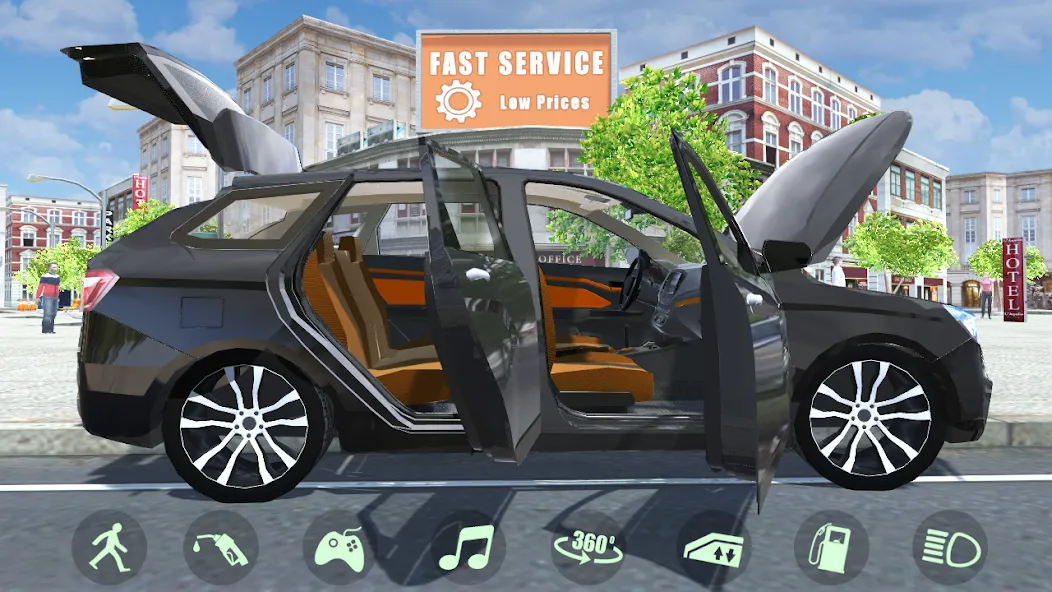 Russian Cars: VestaSW [МОД: Деньги, Монеты и Меню MOD] Screenshot 1