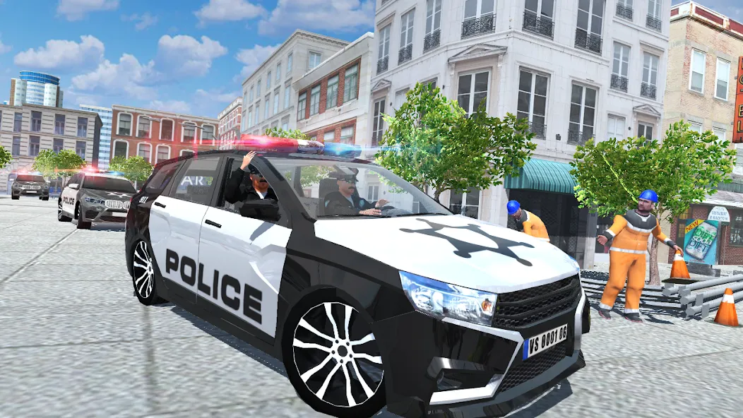 Russian Cars: VestaSW [МОД: Деньги, Монеты и Меню MOD] Screenshot 4
