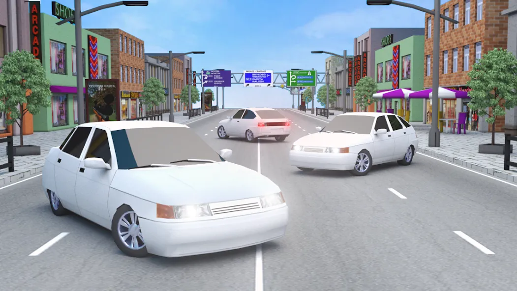 Russian Cars: 10 and 12 [МОД: Бесконечные деньги, Монеты и Мега MOD] Screenshot 1