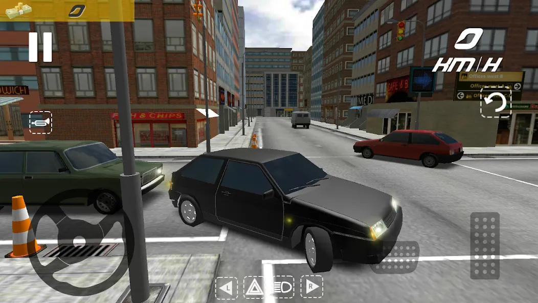 Russian Cars: 8 in City [МОД: Все открыто, Дополнительные деньги и Меню MOD] Screenshot 2