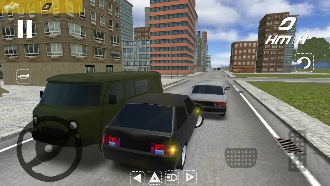 Russian Cars: 8 in City [МОД: Все открыто, Дополнительные деньги и Меню MOD] Screenshot 3