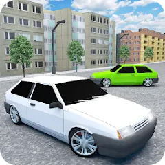 Скачать Russian Cars: 8 in City [МОД: Все открыто, Дополнительные деньги и Меню MOD] | Взлом Russian Cars: 8 in City на Андроид