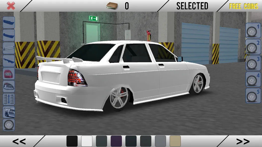 Russian Cars: Priorik [МОД: Деньги, Монеты и Меню MOD] Screenshot 1