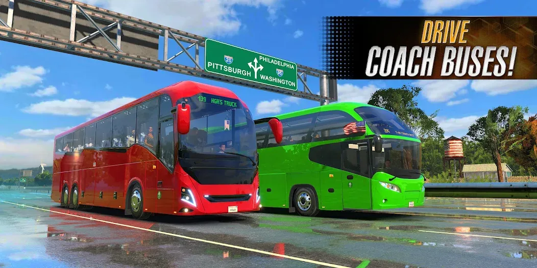 Bus Simulator 2023 (Бус Симулятор 2023) [MOD: Все открыто] - Скриншот 3