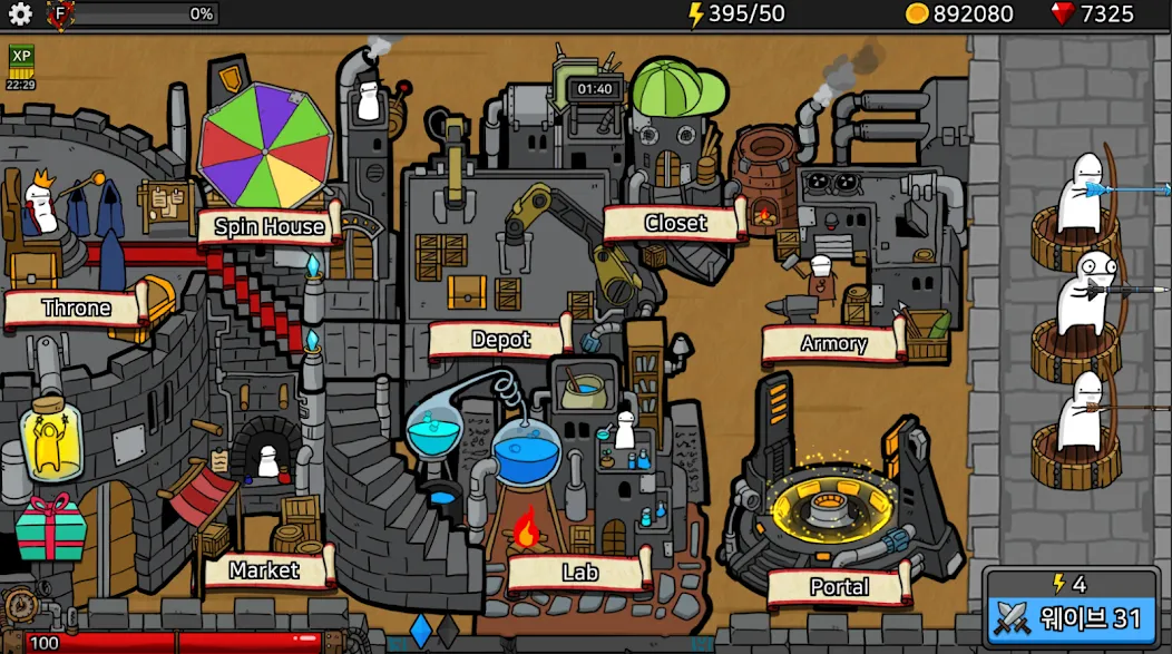 Arrow War [МОД: Деньги, Монеты и Меню MOD] Screenshot 2