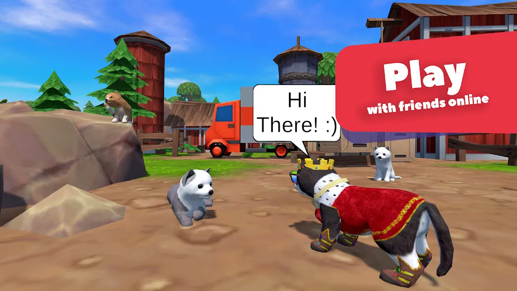 Dog Simulator - Animal Life [МОД: Бесконечные деньги, Монеты и Мега MOD] Screenshot 2