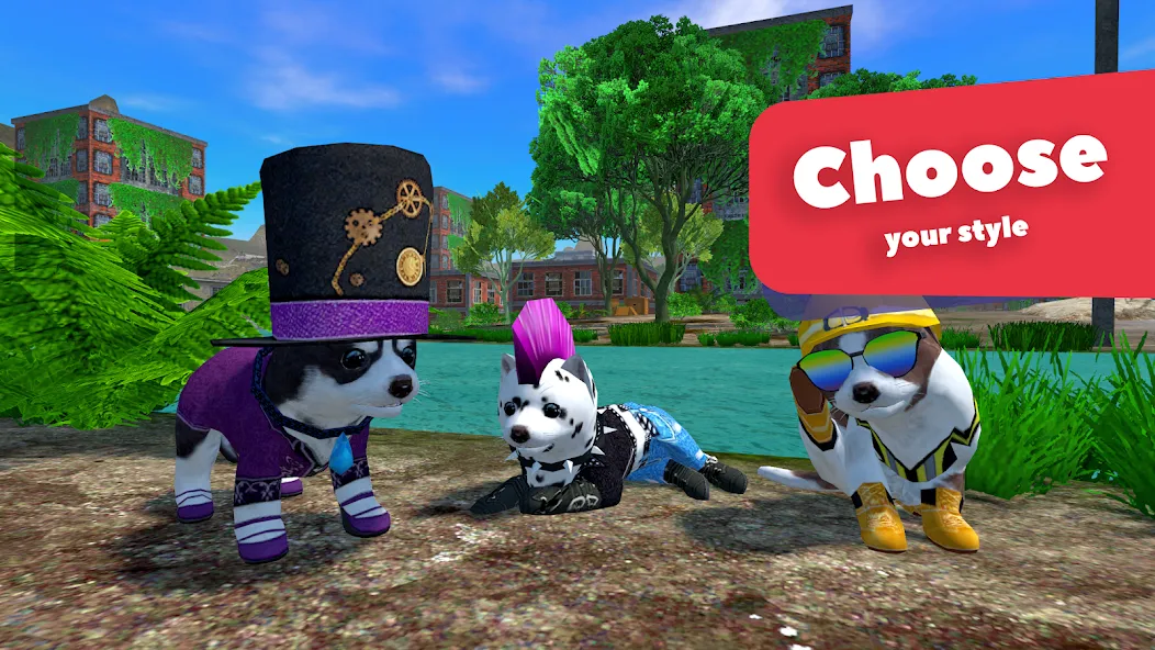Dog Simulator - Animal Life [МОД: Бесконечные деньги, Монеты и Мега MOD] Screenshot 3