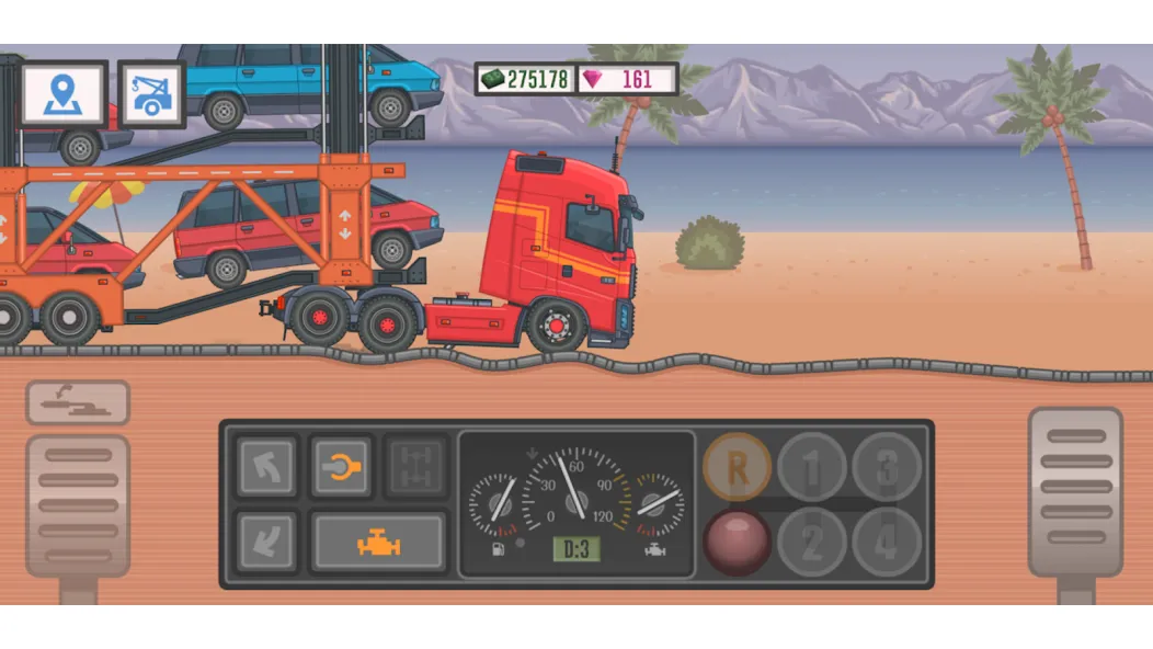 Trucker and Trucks [МОД: Деньги, Монеты и Меню MOD] Screenshot 4