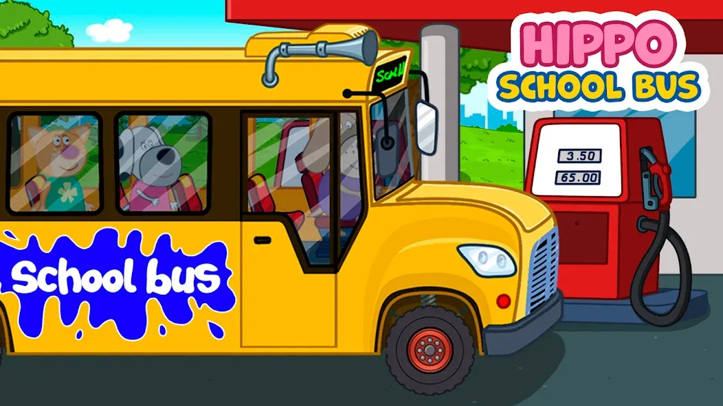 Kids School Bus Adventure [МОД: Бесконечные деньги, Монеты и Мега MOD] Screenshot 2