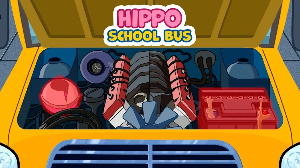 Kids School Bus Adventure [МОД: Бесконечные деньги, Монеты и Мега MOD] Screenshot 3