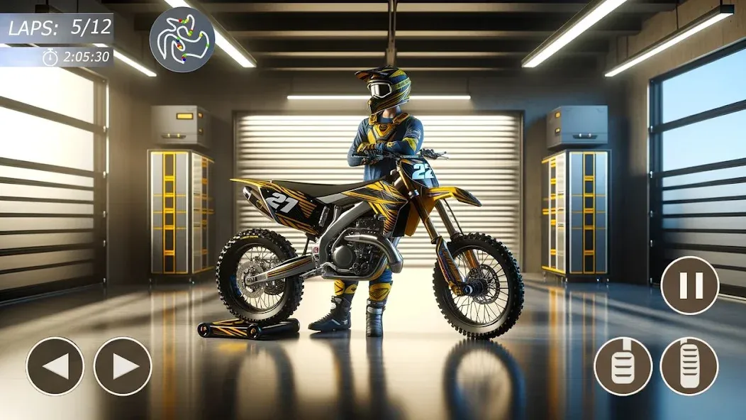 MX Bikes: Motocross Dirt bikes [МОД: Много монет, Открытые уровни и Мега MOD] Screenshot 4