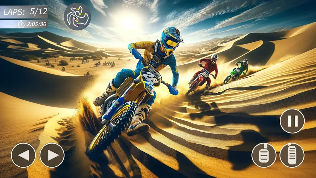 MX Bikes: Motocross Dirt bikes [МОД: Много монет, Открытые уровни и Мега MOD] Screenshot 5