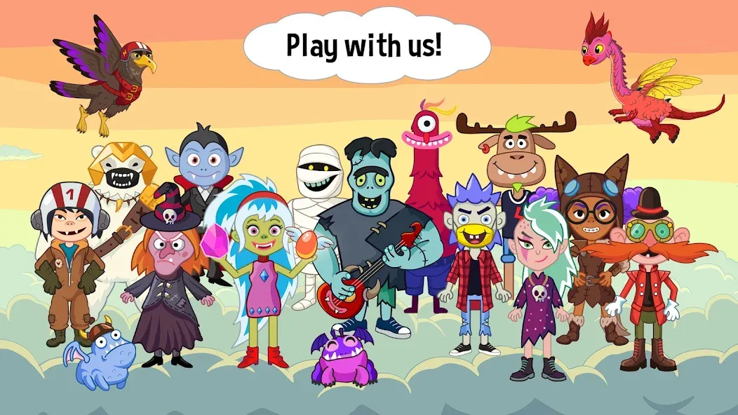 Pepi Wonder World: Magic Isle! (Пепи Вондер Ворлд) [МОД: Деньги, Монеты и Меню MOD] Screenshot 1